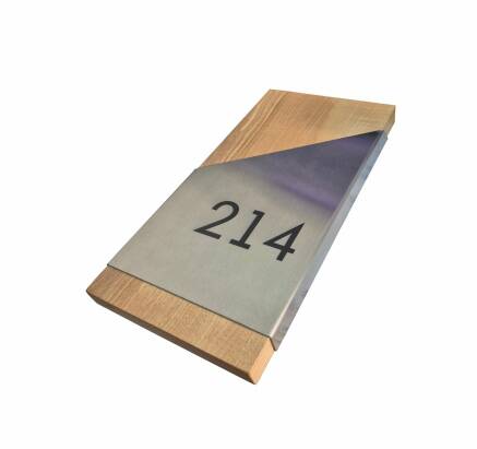Фото Табличка номер на дверь 300х150 мм
